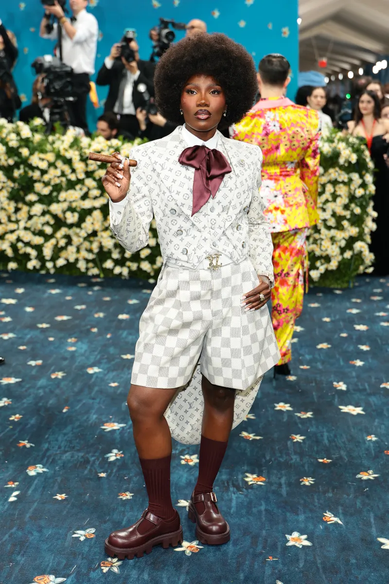 Met Gala 2025: Doechii v modelu Louis Vuitton