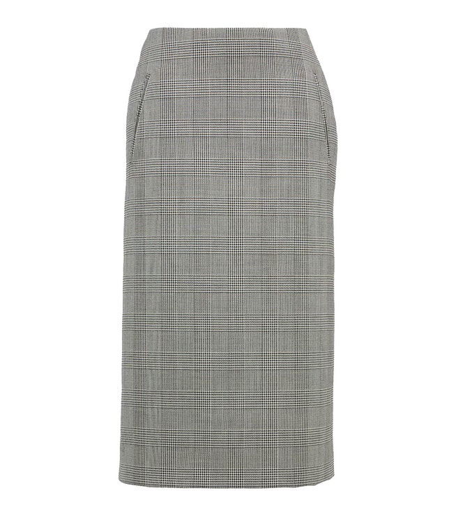 Šedá sukně, ALEXANDER MCQUEEN, prodává Mytheresa, 860 €