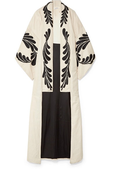 Dlouhé lněné kimono, Oscar de la Renta, 2163 € Autor: Archiv značky