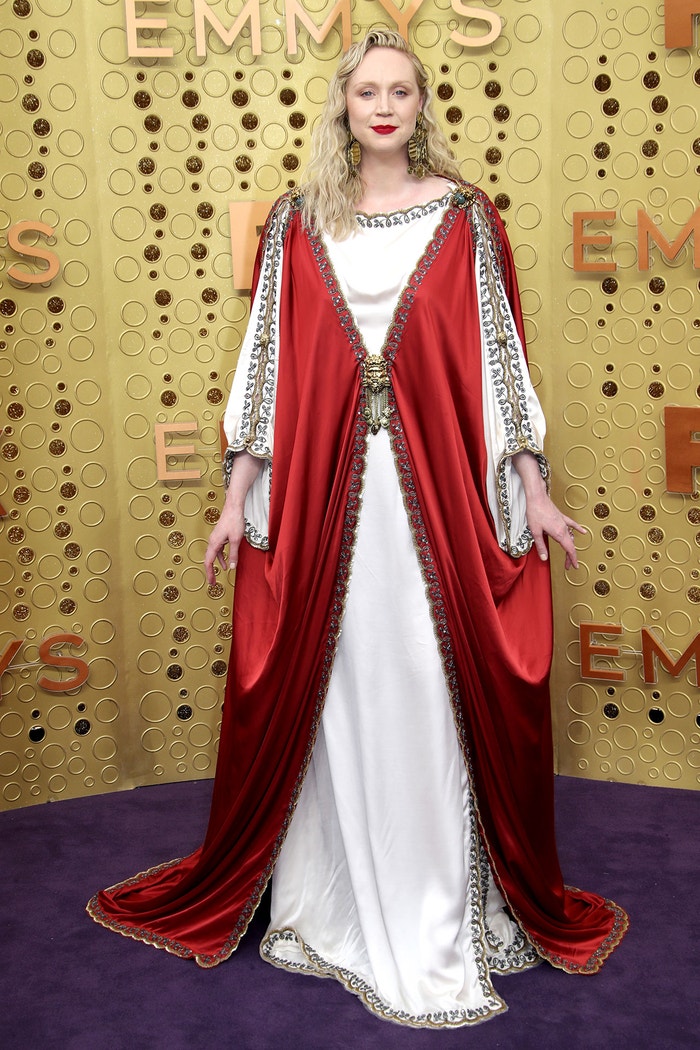 Hvězda seriálu Hra o trůny Gwendoline Christie v tematické róbě Gucci Autor: Shutterstock