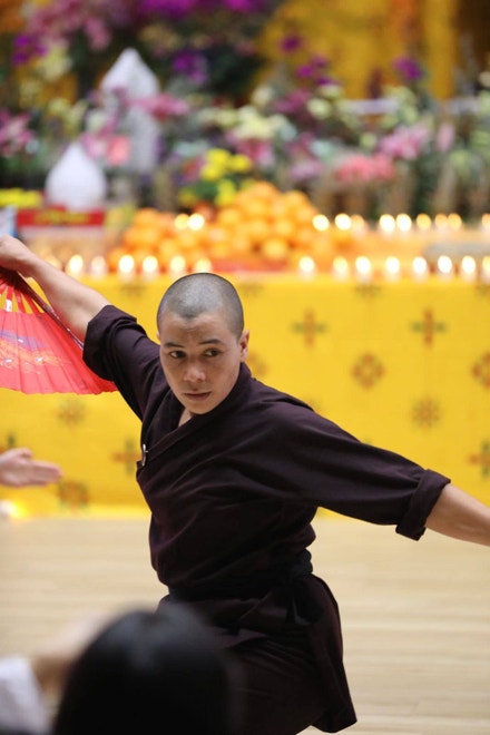 Sestry z kláštera Amitabha Drukpa