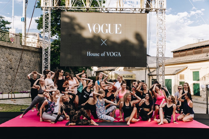 Vogue a House of Voga, lekce vogy s Juliet Murrell, Občanská plovárna, červen 2019 Autor: Ivan Kašša