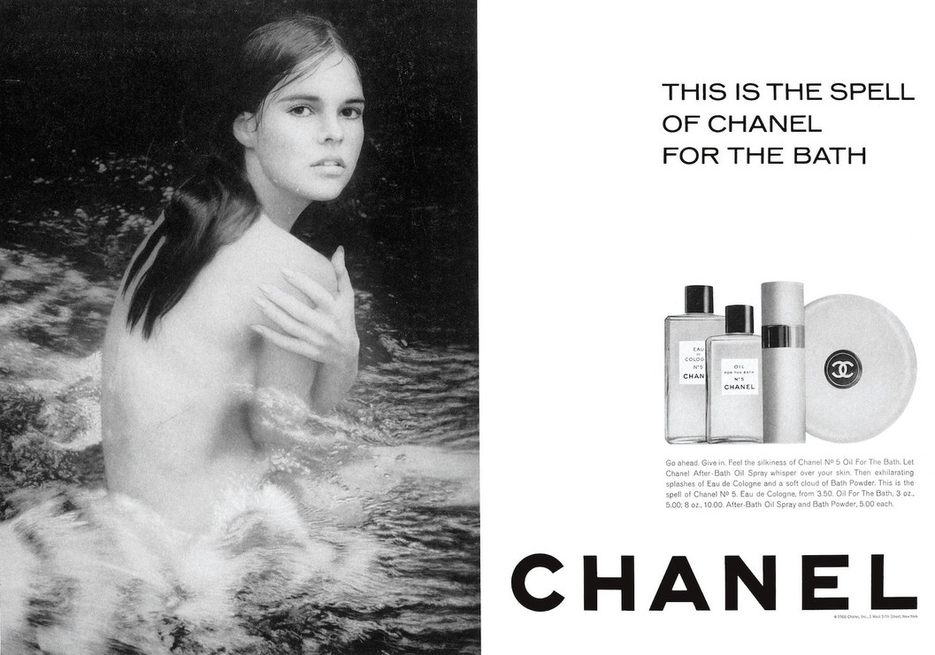 Ali Mac Graw v kampani Chanel No. 5, 1966