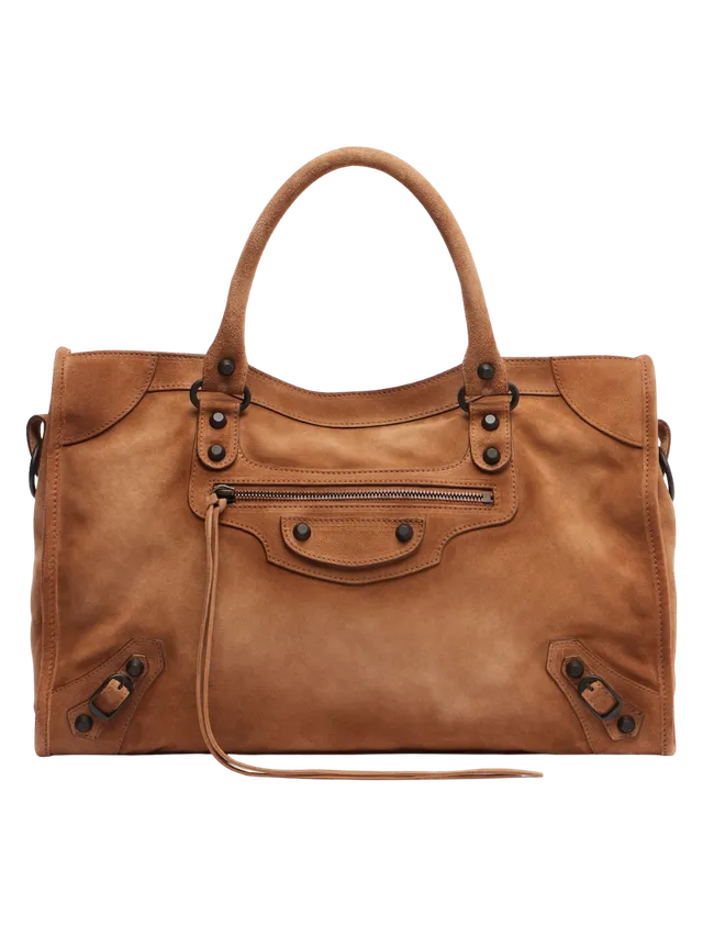 Kabelka Le City Medium ze semiše, BALENCIAGA, 2 390 €