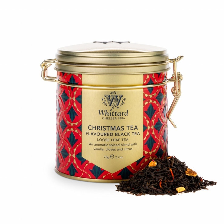 Vánoční černý čaj s vanilkou a pomerančovou kůrou a kořením, WHITTARD CHELSEA, prodává Whittard, 360 Kč