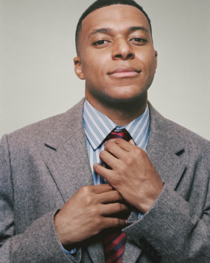 Kylian Mbappé v kolekci Dior jaro - léto 2026