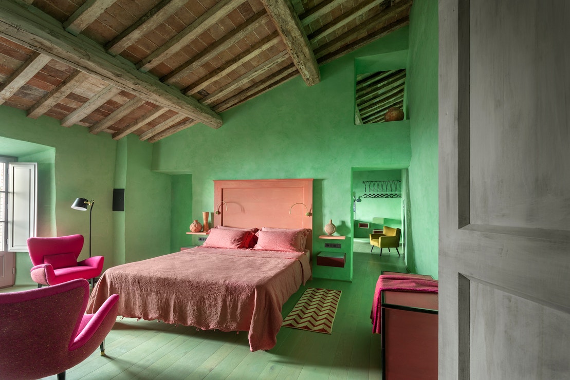Apartmá hotelu Monteverdi Tuscany