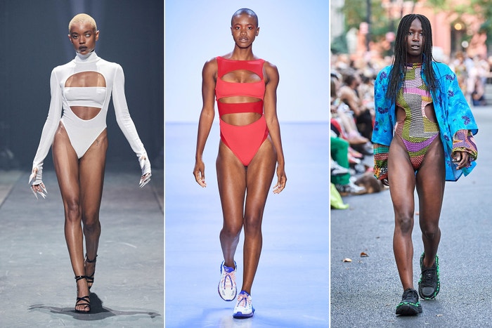 VFiles SS 20, Chromat SS 20, Collina Strada SS 20.