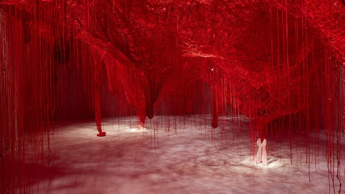 Chamber of wonder Chiharu Shiota