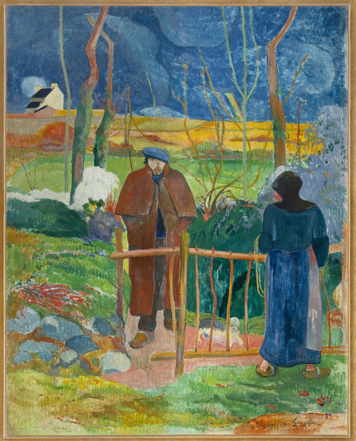 Paul Gauguin, Bonjour, Monsieur Gauguin, 1889