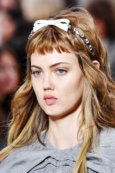 Miu Miu, přehlídka kolekce SS19, Paris Fashion Week, říjen 2018, Paříž