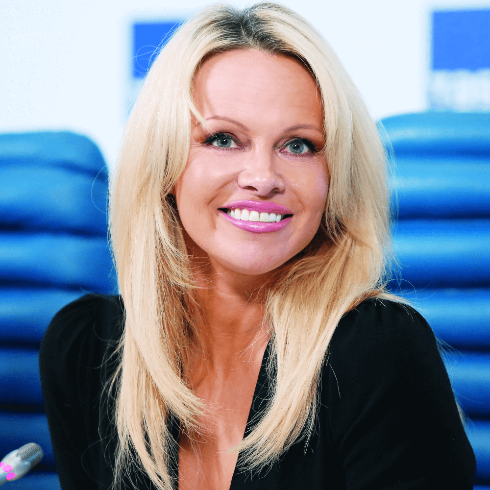 Pamela Anderson,  herečka a aktivistka