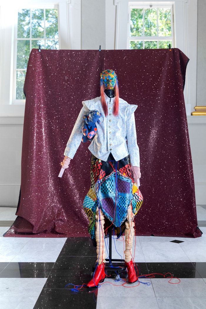 Matty Bovan Spring-Summer 2021 Autor: Lucy Alex Mac / Courtesy of Matty Bovan