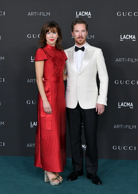 Sophie Hunter a Benedict Cumberbatch na LACMA Art+Film Gala 2021