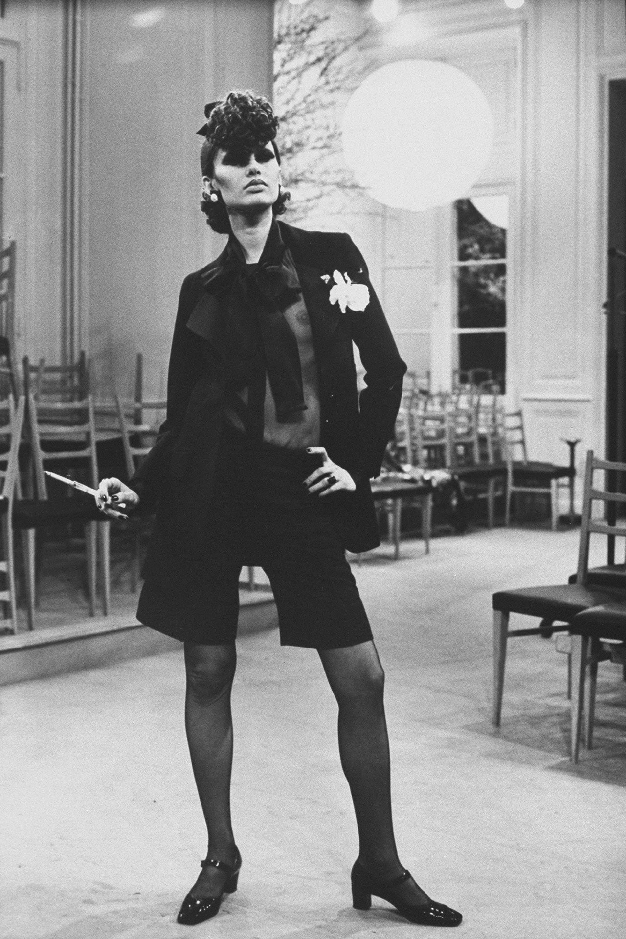 Danielle Sauvajeon v modelu YSL, 1968 Autor: Bill Ray/The Life Picture Collection via Getty Images/Getty Images