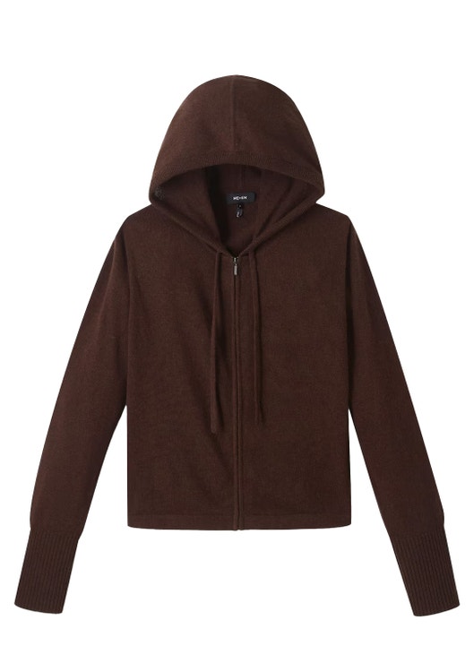 Kašmírová mikina na zip, ME + EM, 9 350 Kč