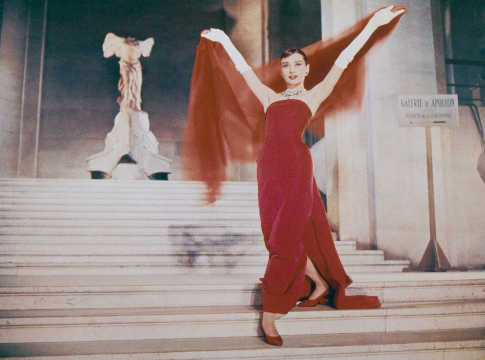 Audrey Hepburn ve filmu Funny Face, 1957