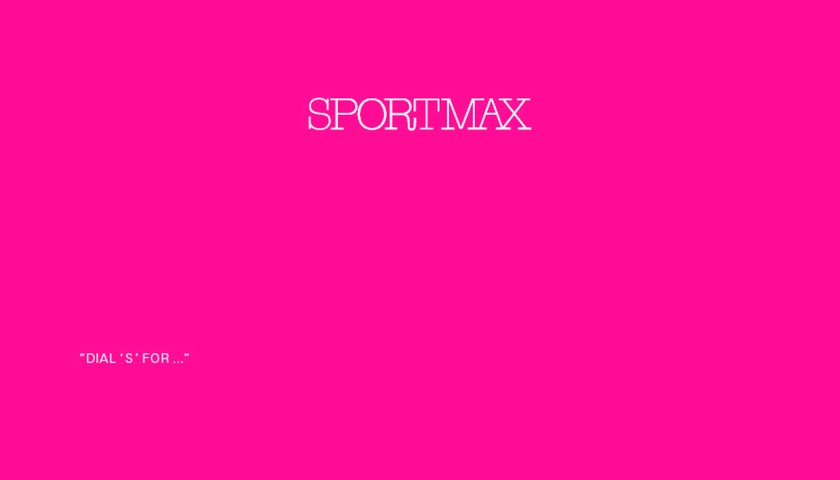 Živě: Sportmax podzim/zima 2022