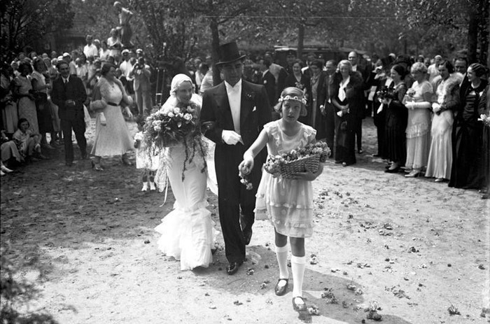 Ze svatby Anny Ondra a Maxe Schmelinga