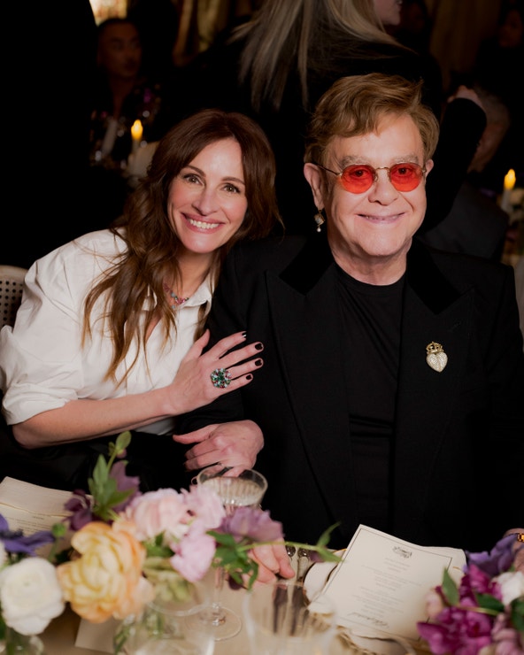 Julia Roberts a Elton John