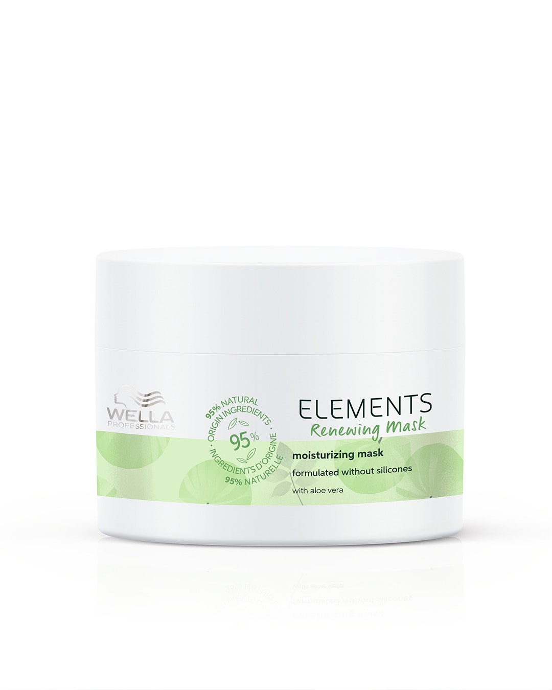 Obnovující maska Wella Professionals z řady Elements intenzivně ozdravuje a ochraňuje vnitřní strukturu vlasů, Wella.