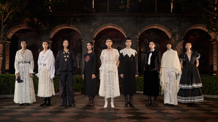 Skrytá poselství z kolekce Dior Cruise 2024 