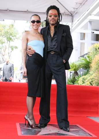 Zoë a Lenny Kravitz: Stylový tandem na hollywoodském chodníku slávy