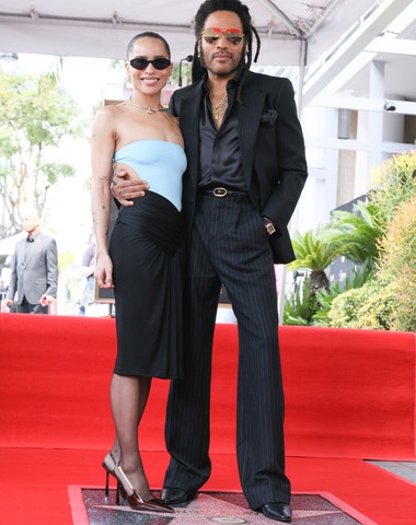 Zoë a Lenny Kravitz: Stylový tandem na hollywoodském chodníku slávy