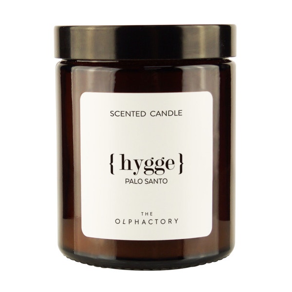Vonná svíčka Hygge Palo Santo, THE OLPHACTORY, prodává Fann, 325 Kč