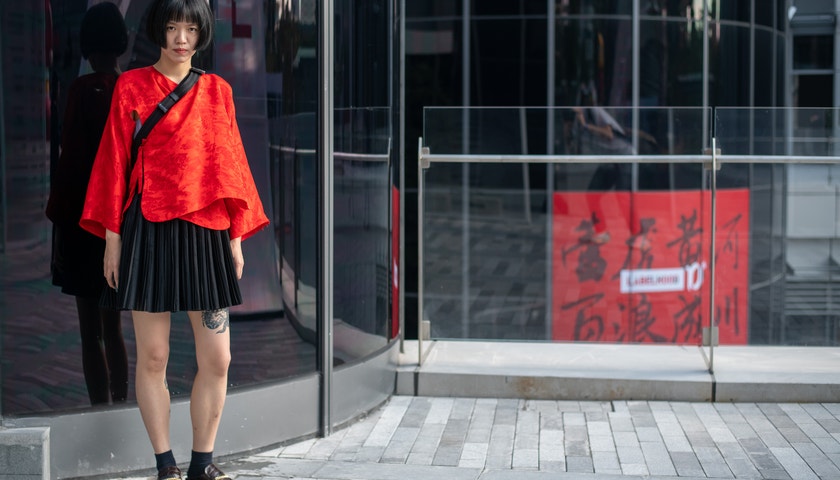 Street style inspirace z fashion weeku v Šanghaji