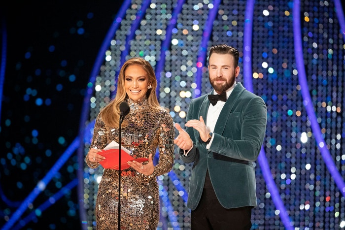Jennifer Lopez a Chris Evans na předávání Oscarů v roce 2019 Autor: Getty Images