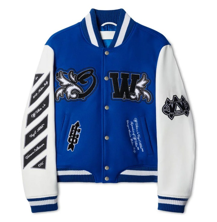 Royal Varsity Jacket, OFF-WHITE, prodává Off-White, 2 495 €