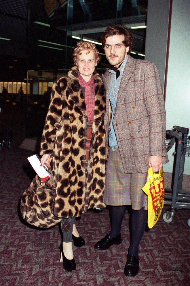 Vivienne Westwood a Andreas Kronthaler v roce 1991