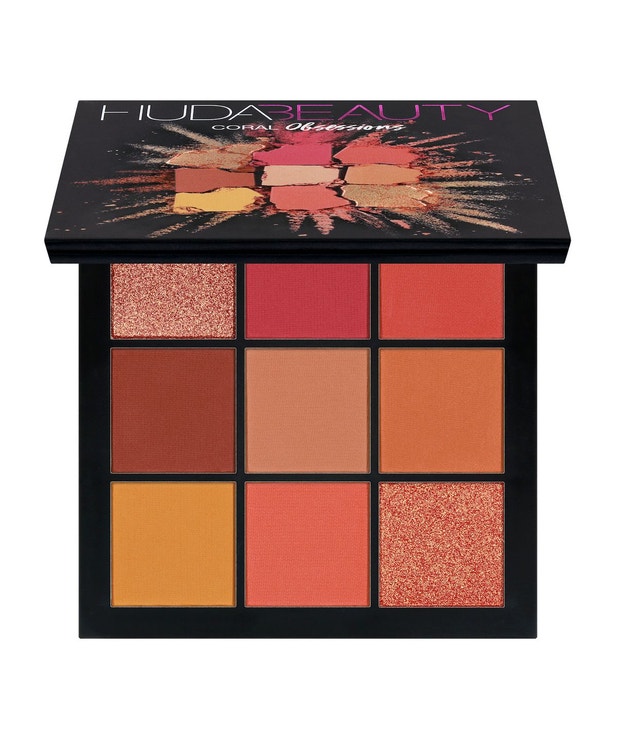 Coral obsession Palette, Huda Beauty, prodává Sephora, 770 Kč