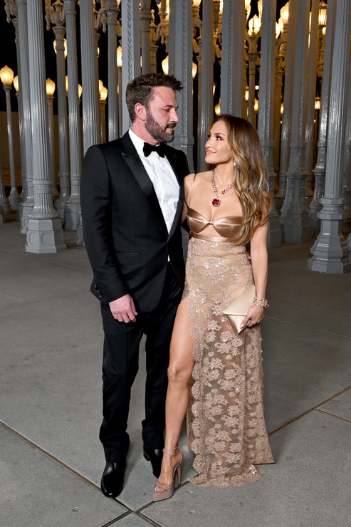 Ben Affleck a Jennifer Lopez v Gucci na galavečeru LACMA Art+Film 2023
