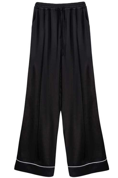 Oversized černé pyžamové kalhoty, SLEEPER, prodává Sleeper, 4931 Kč