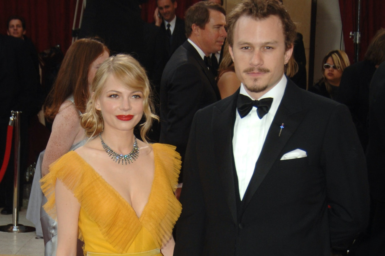 Michelle Williams a Heath Ledger na 78. předávání Oscarů, 5. března 2006