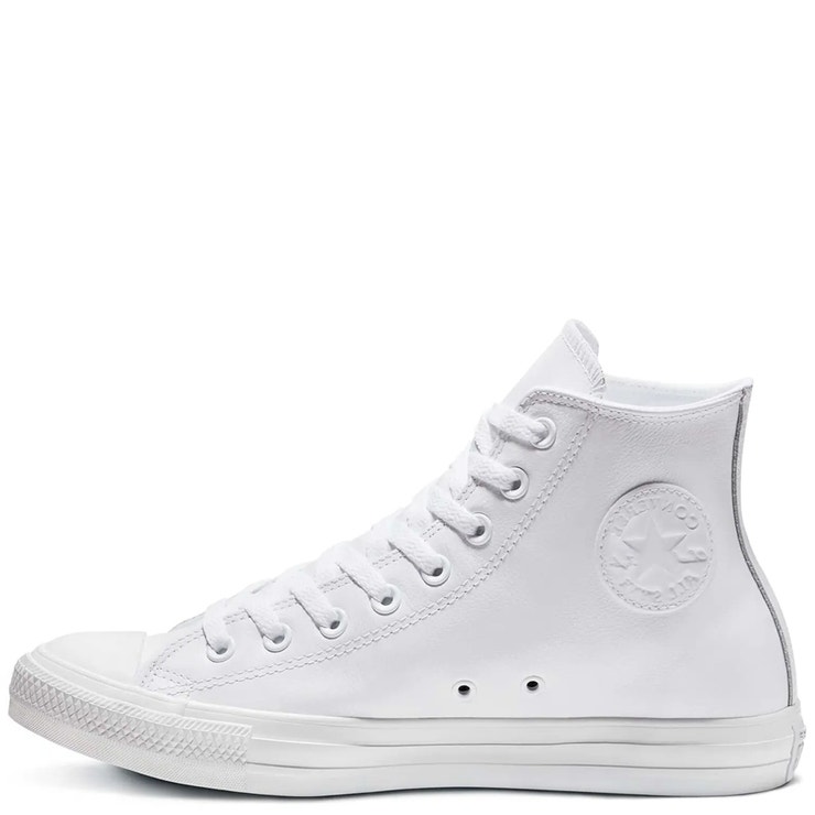 Bílé kožené kotníčkové tenisky Chuck Classic, CONVERSE, 2190 Kč