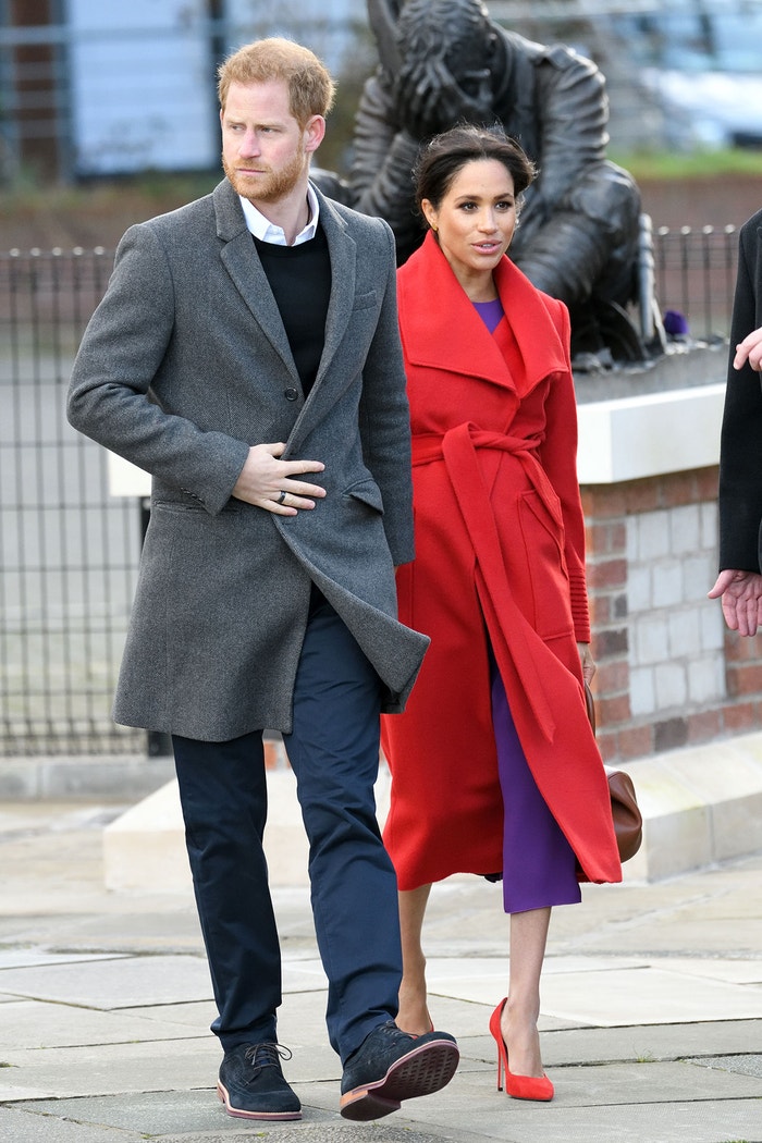 Princ Harry, vévoda ze Sussexu, a Meghan, vévodkyně ze Sussexu, Birkenhead, Hamilton Square, leden 2019 Autor: Karwai Tang/WireImage/Getty Images