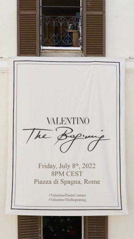 Valentino: The Beginning. Sledujte haute couture show live z Říma