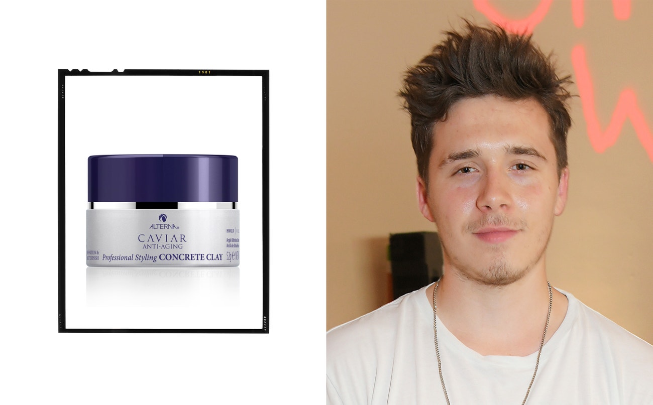Brooklyn Beckham.  Caviar Anti-Aging Professional Styling Concrete Clay, Alterna, 790 Kč