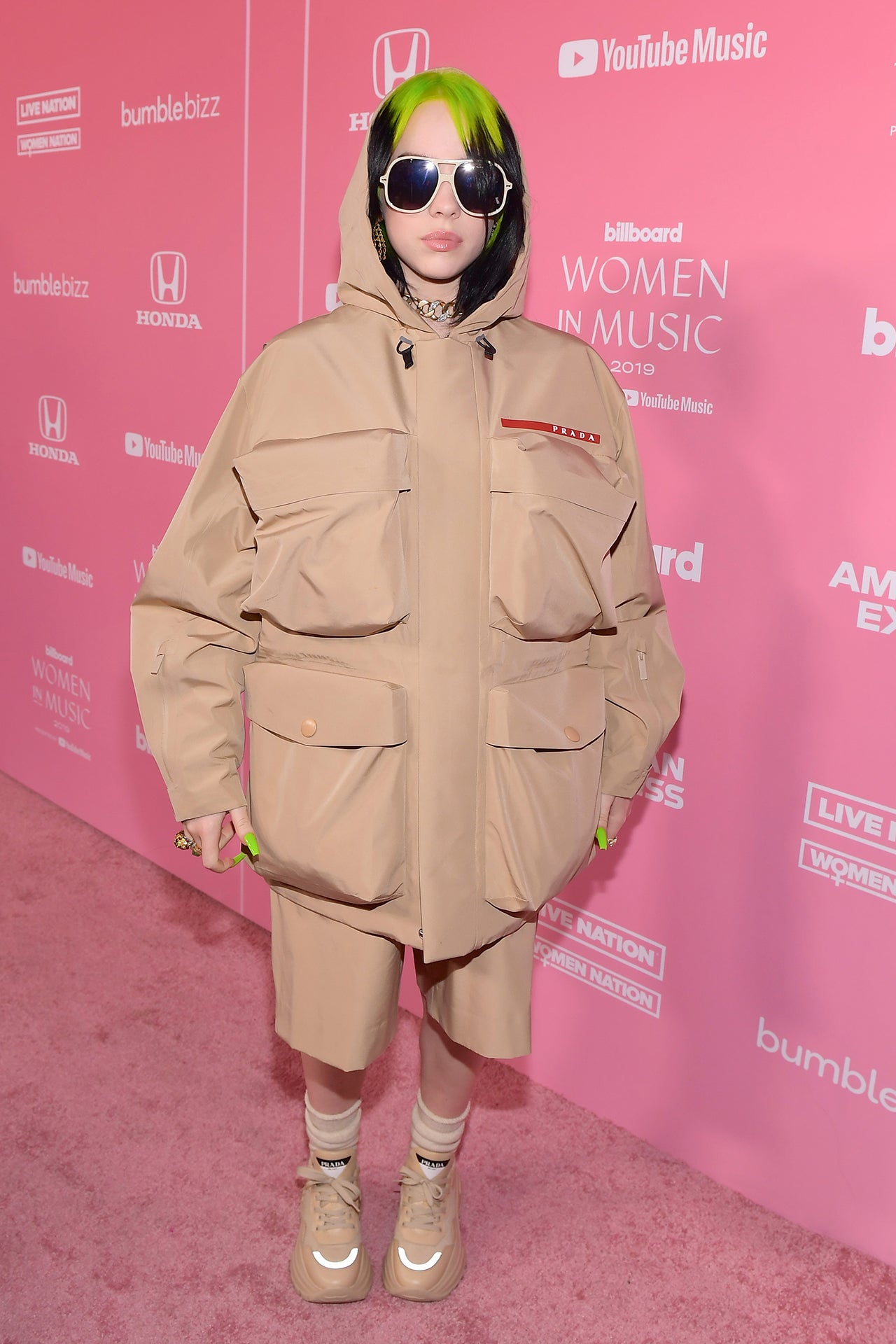 Billie Eilish na akci Billboard Women In Music 2019, prosinec 2019  Autor: Getty Images.