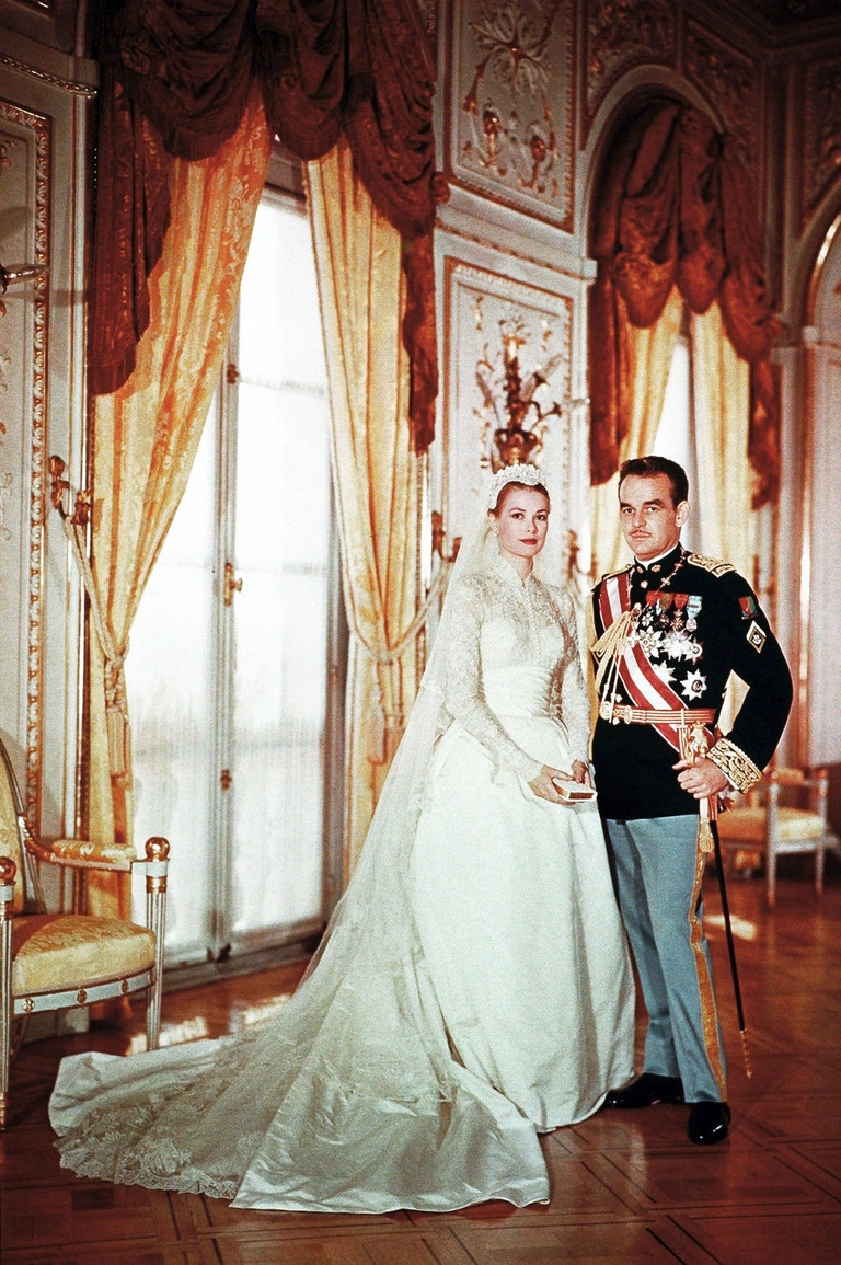 Grace Kelly a monacký kníže Rainier III., 1956
