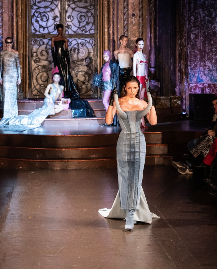 Luis De Javier fashion show during New York Fashion Week Fall/Winter 23, 2023