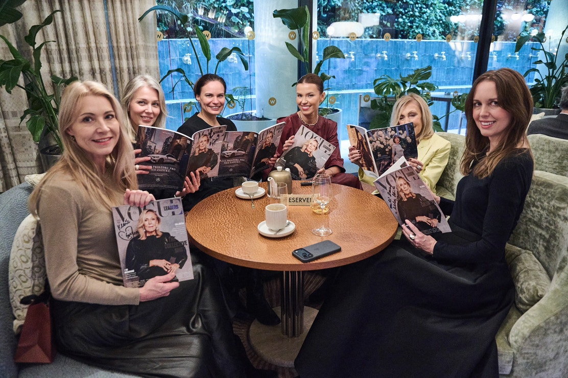 Vogue Leaders pokřtila Eva Jiřičná, hvězda z titulní strany