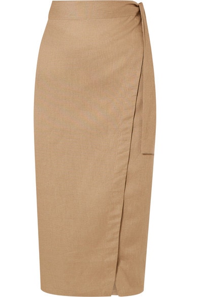 Zavinovací pouzdrová sukně, Reformation, prodává Net-A-Porter, 207 € Autor: Archiv značky