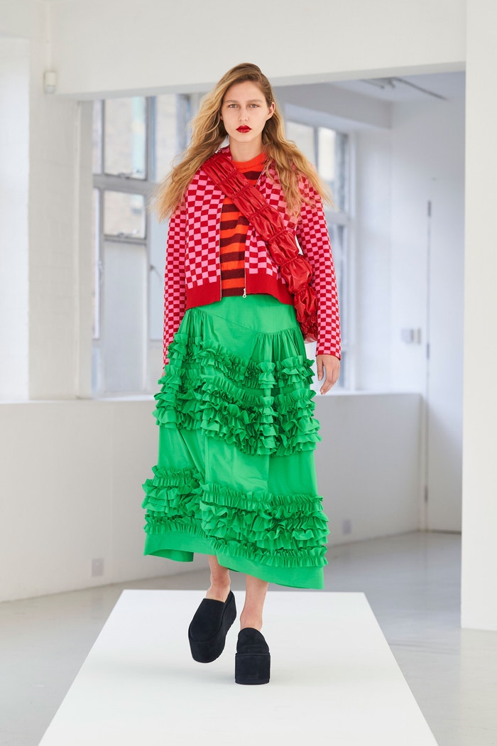 Molly Goddard Spring-Summer 2021 Autor: Ben Broomfield / Courtesy of Molly Goddard