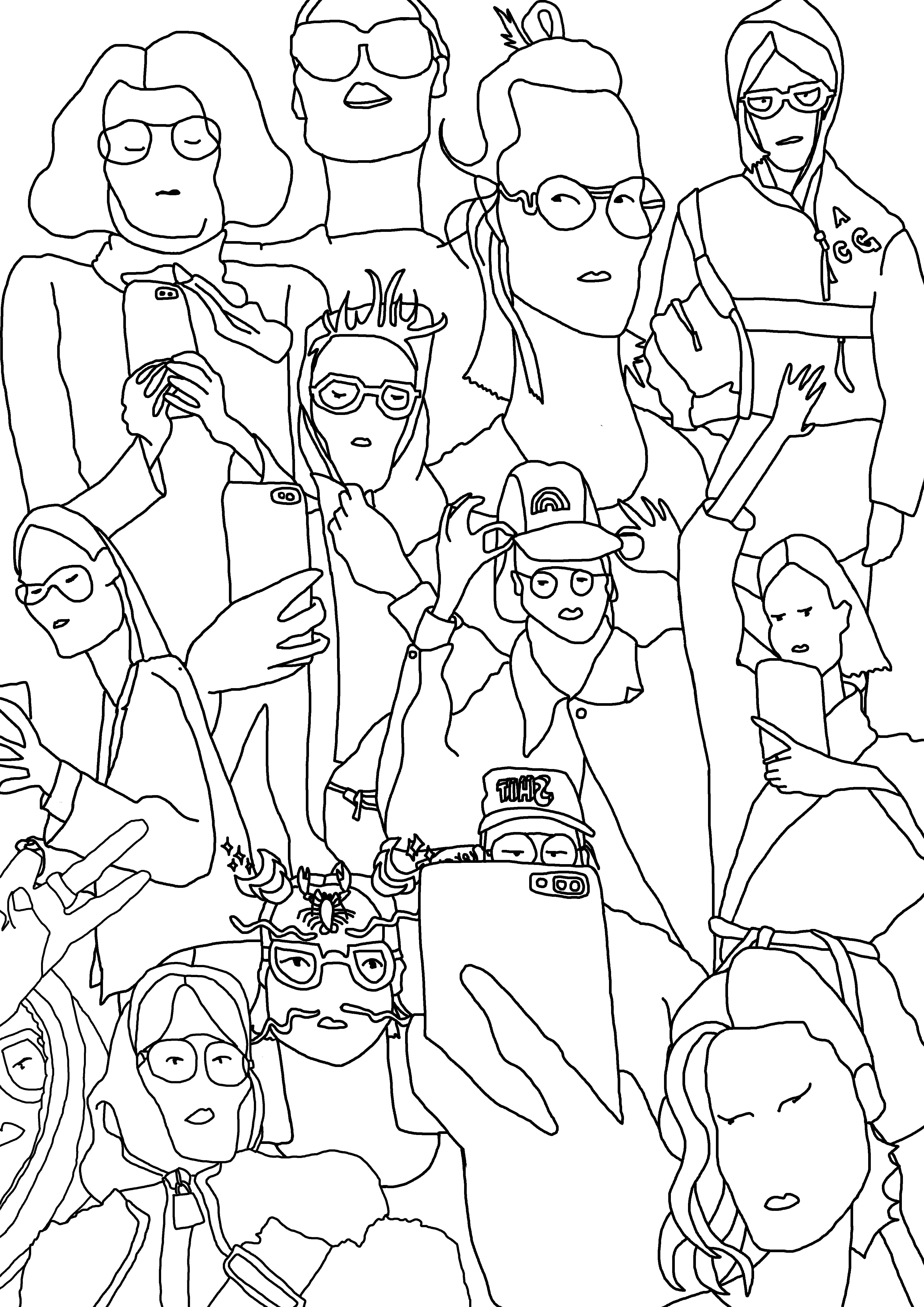 Autorportrét Daniely Kociánové