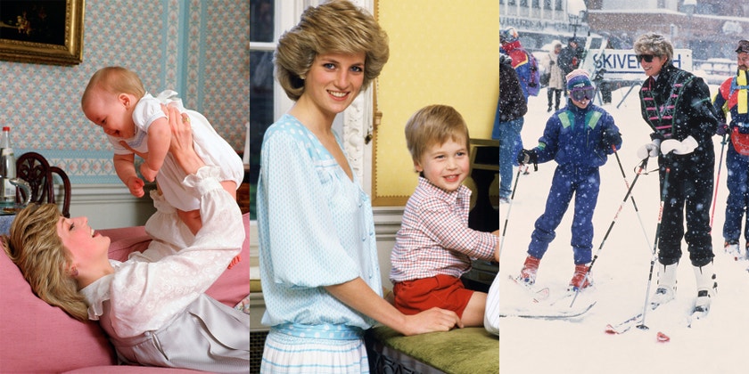 Budoucí král William a princezna Diana na vzácných fotografiích
