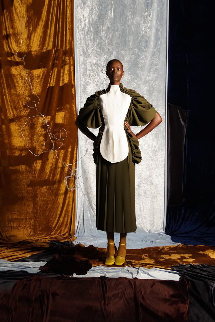 Richard Malone Spring-Summer 2021 Autor: Courtesy of Richard Malone